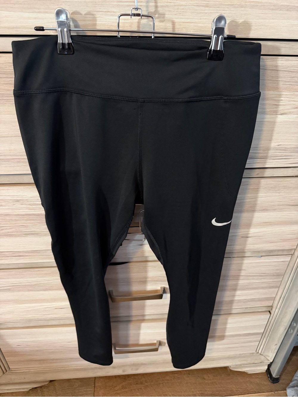 Nike Women’s Black Athletic Leggings- Large